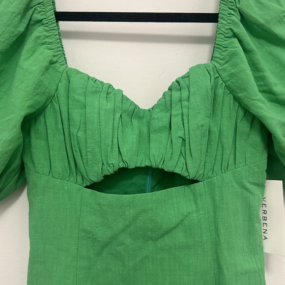 Green Runway Mini Dress - Picture 3 of 5